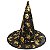 Chapéu De Bruxa Halloween Festa Fantasia Metalizado Sortido - Imagem 5