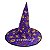 Chapéu De Bruxa Halloween Festa Fantasia Metalizado Sortido - Imagem 2