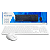 KIT TECLADO E MOUSE AITEK SEM FIO - BRANCO - Imagem 2