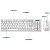 KIT TECLADO E MOUSE HOOPSON - BRANCO - Imagem 5