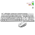 KIT TECLADO E MOUSE BRAZIL PC SEM FIO - BRANCO - Imagem 5