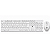 KIT TECLADO E MOUSE BRAZIL PC SEM FIO - BRANCO - Imagem 1