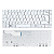 Teclado Samsung Np270e4e branco - Imagem 1