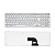 TECLADO SONY SVE15 BRANCO - Imagem 1