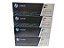 Kit de Cartuchos HP 128A Black e Colors CE320/21/22/23AB Originais Preto, Magenta, Yellow e Ciano - Imagem 1