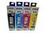 KIT DE CARTUCHOS EPSON 544 ORIGINAL T544120/220/320/420 CORES L-3150 - Imagem 1