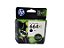 Cartucho HP 664xl Black F6V31AB original - Imagem 1