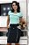 Conjunto Em Malha Preto/Verde - Imagem 3