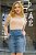 Saia Jeans Intermediária | Mix Nativa - Imagem 1