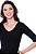 Vestido Preto Mid De Bengaline | Hapuk - Imagem 3