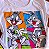 Tshirts feminina poliéster - Pernalonga no quadro - Imagem 1