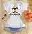 Tshirts feminina poliéster - C.H.A.N.E.L animal print (mc 32) - Imagem 1