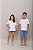 Camiseta Unissex Infantil lisa - sem estampa - Imagem 1