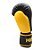 CONJUNTO LUVA BOXE MUAY THAI CORE PRETORIAN + BAND + PROTETOR BUCAL - PRETO E AMARELO - Imagem 3