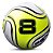 BOLA DE FUTEBOL OFICIAL SOCIETY BOLA 8 PU TERMOTEC PENALTY - Imagem 2