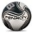 BOLA DE FUTEBOL OFICIAL CAMPO BOLA 8 PU TERMOTEC PENALTY - Imagem 1