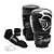 CONJUNTO LUVA BOXE MUAY THAI + BAND + PROTETOR BUCAL ELITE - PRETORIAN - Imagem 1