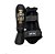 CANELEIRA DE PROTEÇÃO MUAY THAI MMA PRETO/DOURADO WILL POWER 30 MM PULSER - Imagem 2