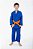 KIMONO JIU JITSU E JUDÔ REFORÇADO FLEX INFANTIL AZUL COM FAIXA BRANCA - TORAH - Imagem 2