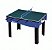 Mesa Multijogos 3 em 1 Pebolim + Fut Botão + Ping Pong Klopf - Imagem 3