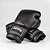 Luvas de Boxe Muay Thai MMA Classic Power Black Maximum - Imagem 4
