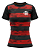 Camiseta Flamengo Arbor Feminina Oficial Braziline - Imagem 1