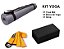 KIT YOGA - Tapete Yoga Mat com Alça + Bloco de Yoga + Strap - Imagem 1