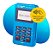 Máquina cartão bluetooth mercado pago point mini 2 NFC frete grátis e nota fiscal - Imagem 1