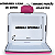 Mochila térmica 45 litros Rosa - Bag Motoboy comporta embalagem até 35cm de diâmetro - Imagem 3