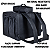 Mochila térmica 45 litros preta - Bag Motoboy comporta embalagem até 35cm de diâmetro - Imagem 2