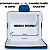 Mochila térmica 45 litros azul - Bag Motoboy comporta embalagem até 35cm de diâmetro - Imagem 3