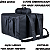 Mochila térmica 89 litros preta -  Bag Para Motoboy comporta embalagem até 50cm de diâmetro - Imagem 3
