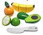 Kit 4 frutinhas banana, abacate, limão e laranja - 3+ - Imagem 1