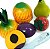 Kit 4 frutinhas abacaxi, ameixa, morango e pera - 3+ - Imagem 3