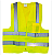 Colete Refletivo de Alta Visibilidade Amarelo classe 2 - Imagem 1