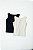 Kit 01 - Blusa Burguesinha Off e Preta - Imagem 2