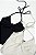kit 04 - Blusa Yasmin Preta + Blusa Yasmin Off - Imagem 1