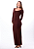 Vestido Longo Com Manga - Priscylla - Imagem 9