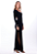 Vestido Longo Com Manga - Priscylla - Imagem 1