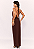 Vestido Longo franzido - Letícia - Imagem 3