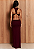 Vestido longo decote costas Gi - Imagem 1