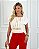 BLUSA CROPPED CHIFFON - Imagem 1