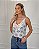 BLUSA FLORAL RENDA - Imagem 1