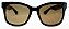 Óculos de Sol Feminino Chilli Beans Quadrado Marrom escuro - Imagem 1