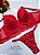 Conjunto cropped Celebração - Vermelho - Imagem 1