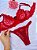 Conjunto Duda - Sem bojo - Vermelho - Imagem 5