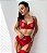 Conjunto Lingerie - Chama do amor -  Renda Vermelho - Imagem 1