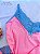 Baby doll Bicolor Microfibra - Azul bb + Rosa bb - Imagem 3