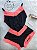 Baby doll Neon - Preto e Laranja - Imagem 1