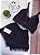 Short-Doll Cropped - Preto - Imagem 1